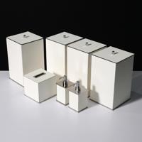 7 Giobagnara FIRENZE Leather Bathroom Accessories - Sold for $1,216 on 11-16-2025 (Lot 970).jpg